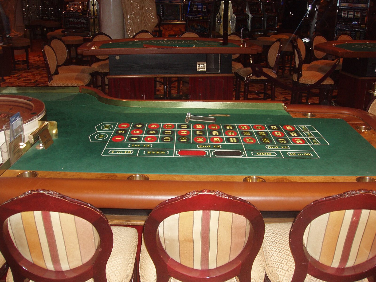 The casino on Celebrity Millennium