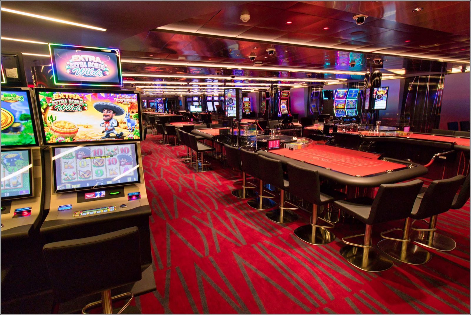 The casino on MSC Grandiosa