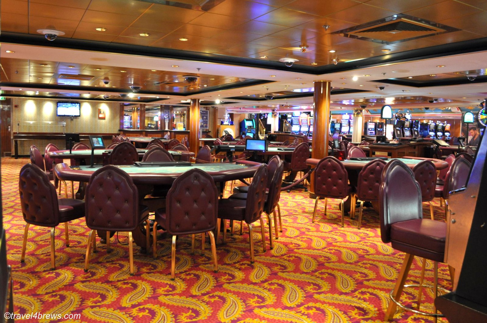 The casino on Norwegian Spirit