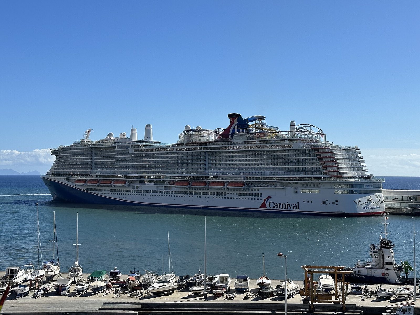 Carnival Celebration, exterior