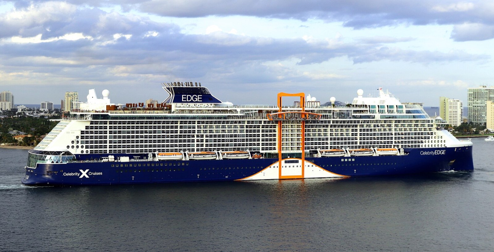 Celebrity Edge, exterior