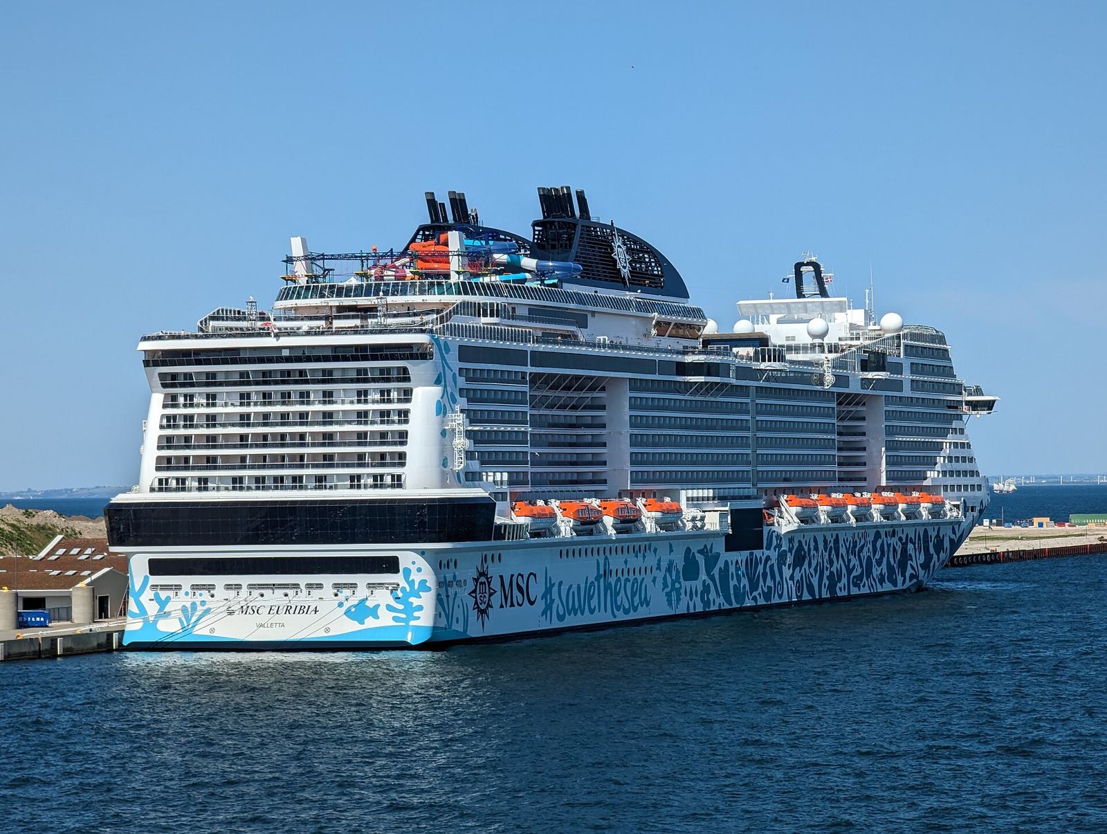 MSC Euribia, exterior