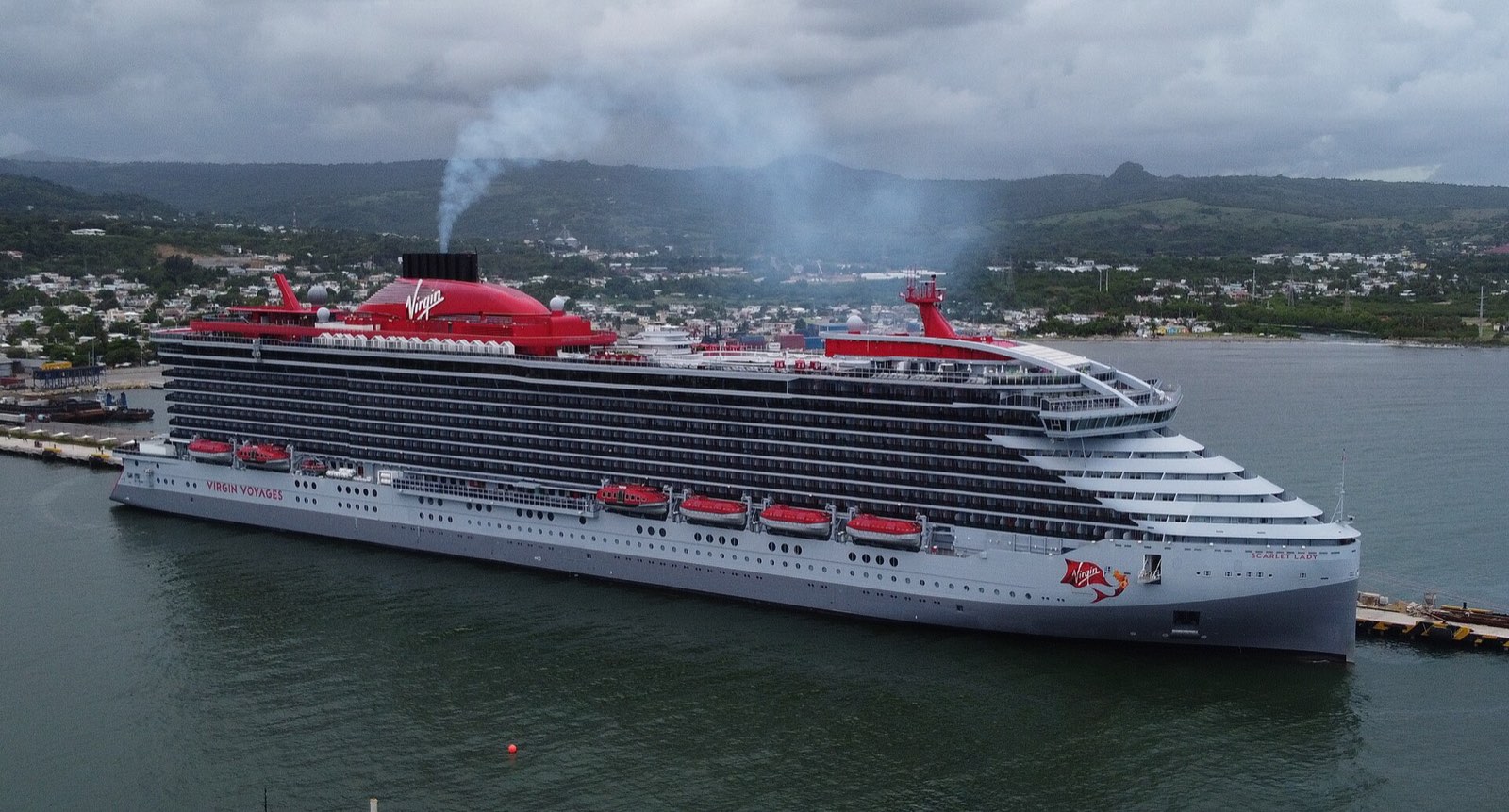 Exterior of Scarlet Lady